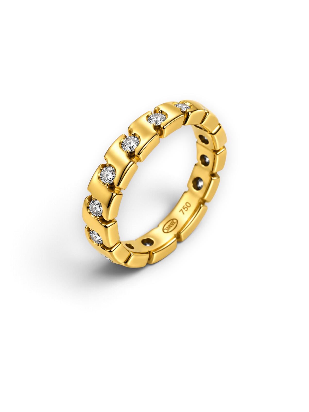 Alliance-Ring 18 Karat Gelbgold 0.40 ct – Referenz DR-000100