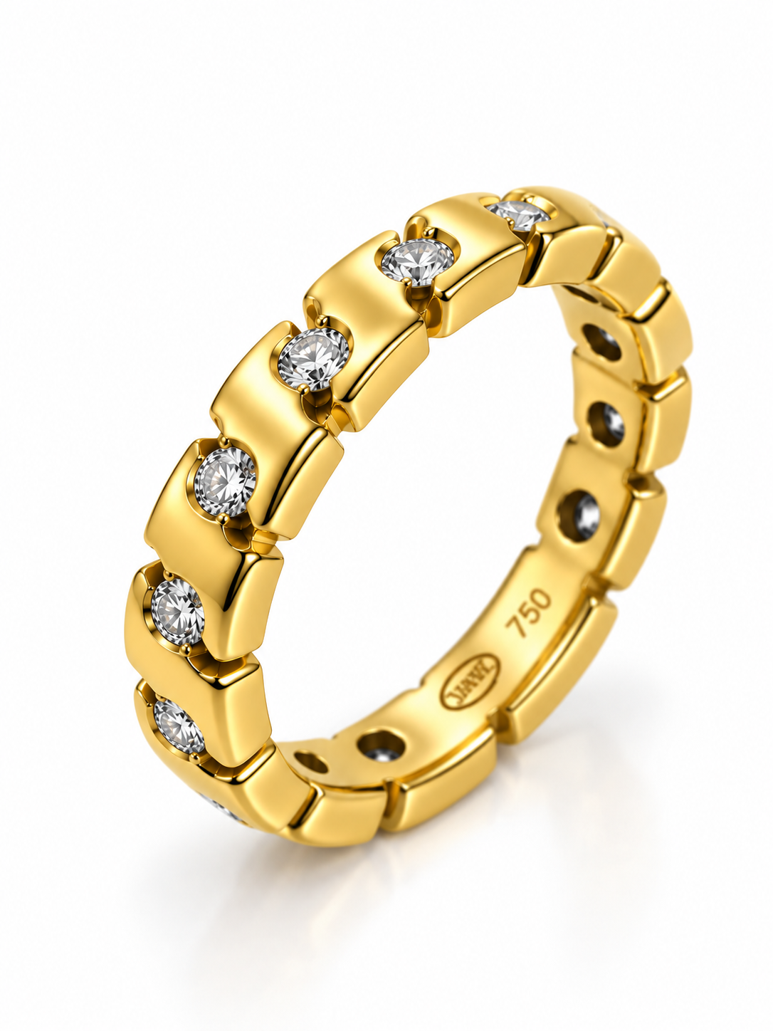 Alliance-Ring 18 Karat Gelbgold 0.40 ct – Referenz DR-000100
