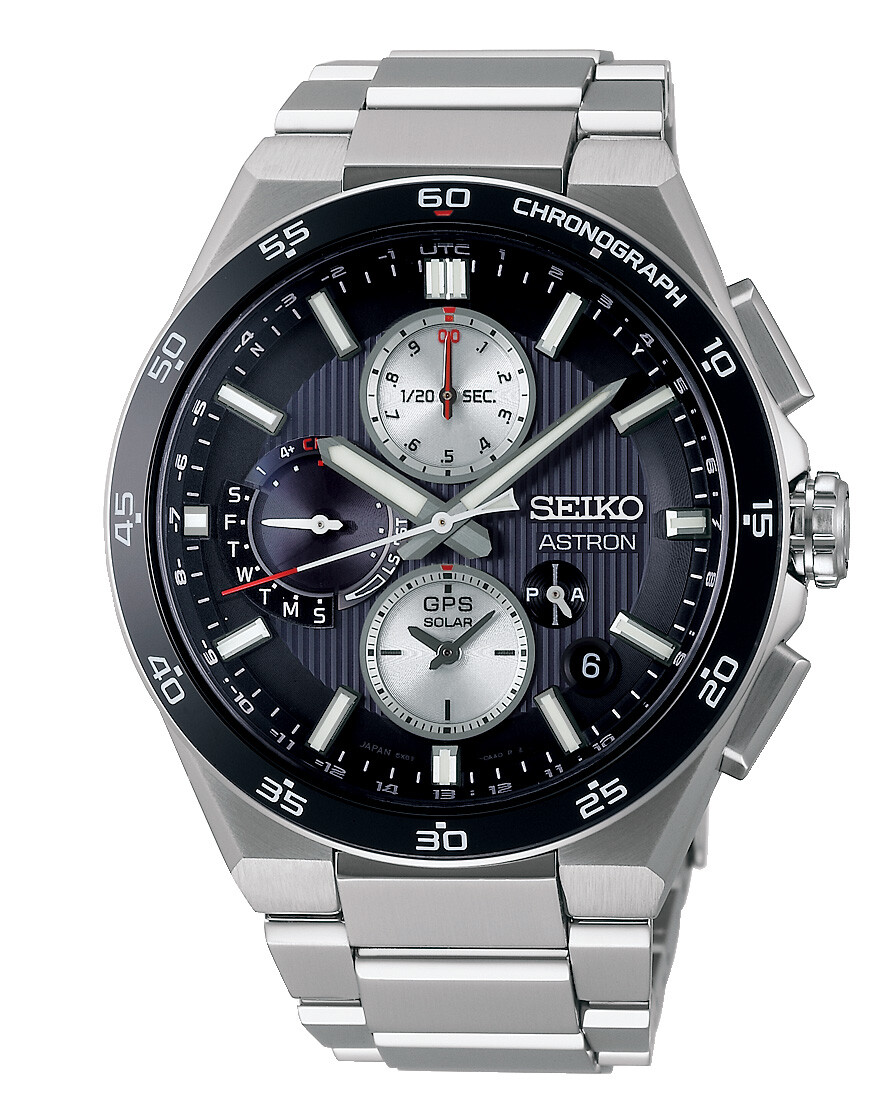 Seiko Astron GPS Solar Dual Time Chronograph SSH151J1