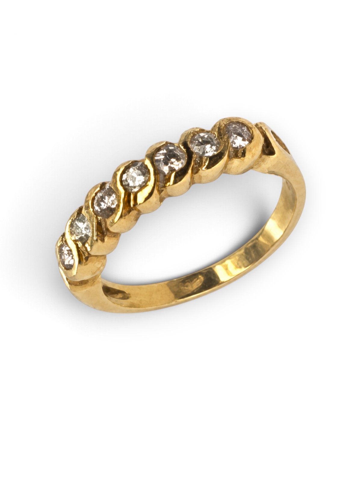 Alliance-Ring 18 Karat Gelbgold 0.25 ct – Referenz DR-000104