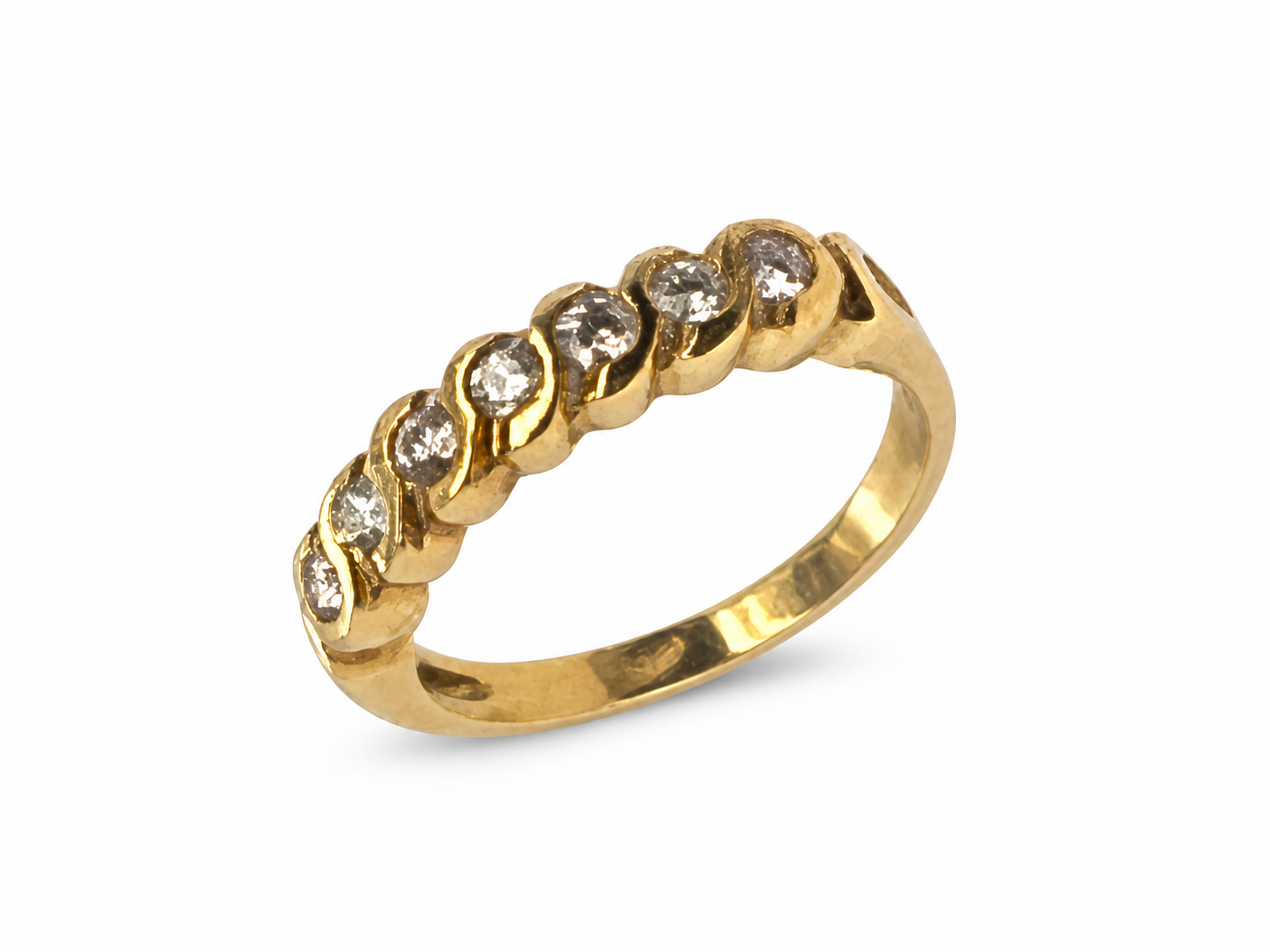 Alliance-Ring 18 Karat Gelbgold 0.25 ct – Referenz DR-000104