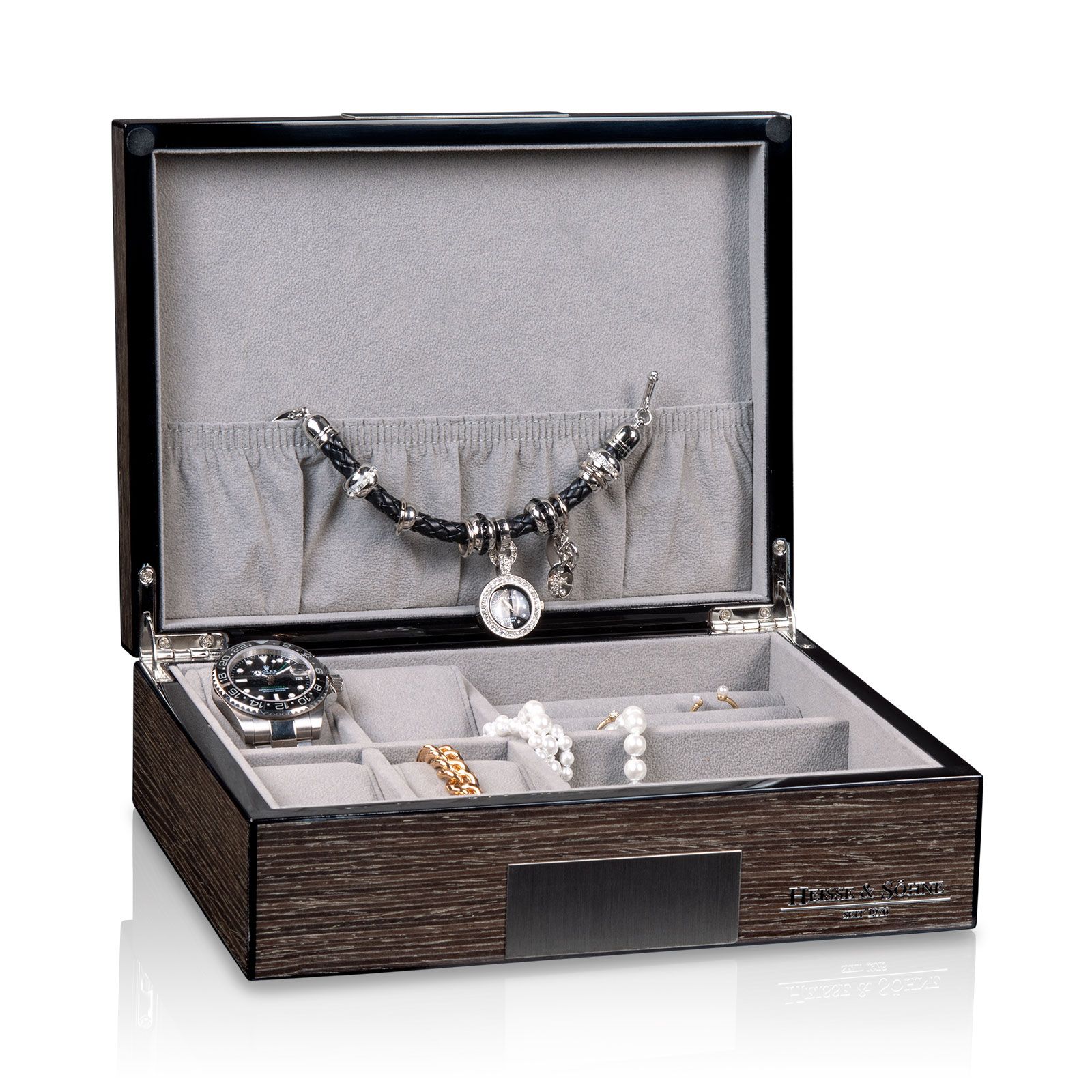 Heisse & Söhne Uhrenbox Leo 4 - Ginko