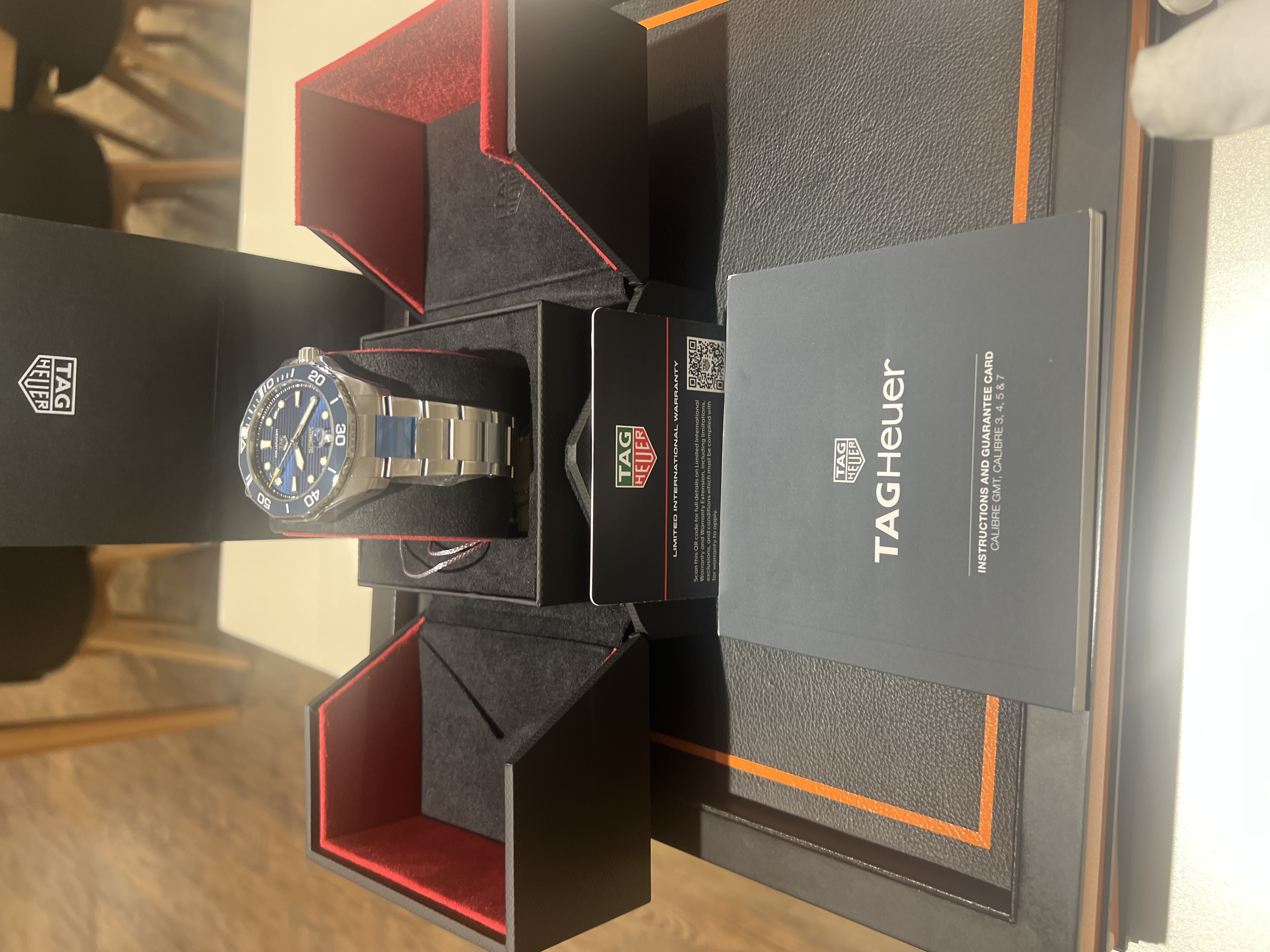 TAG Heuer Aquaracer Professional 300 Automatic Blau – Pre-Owned
