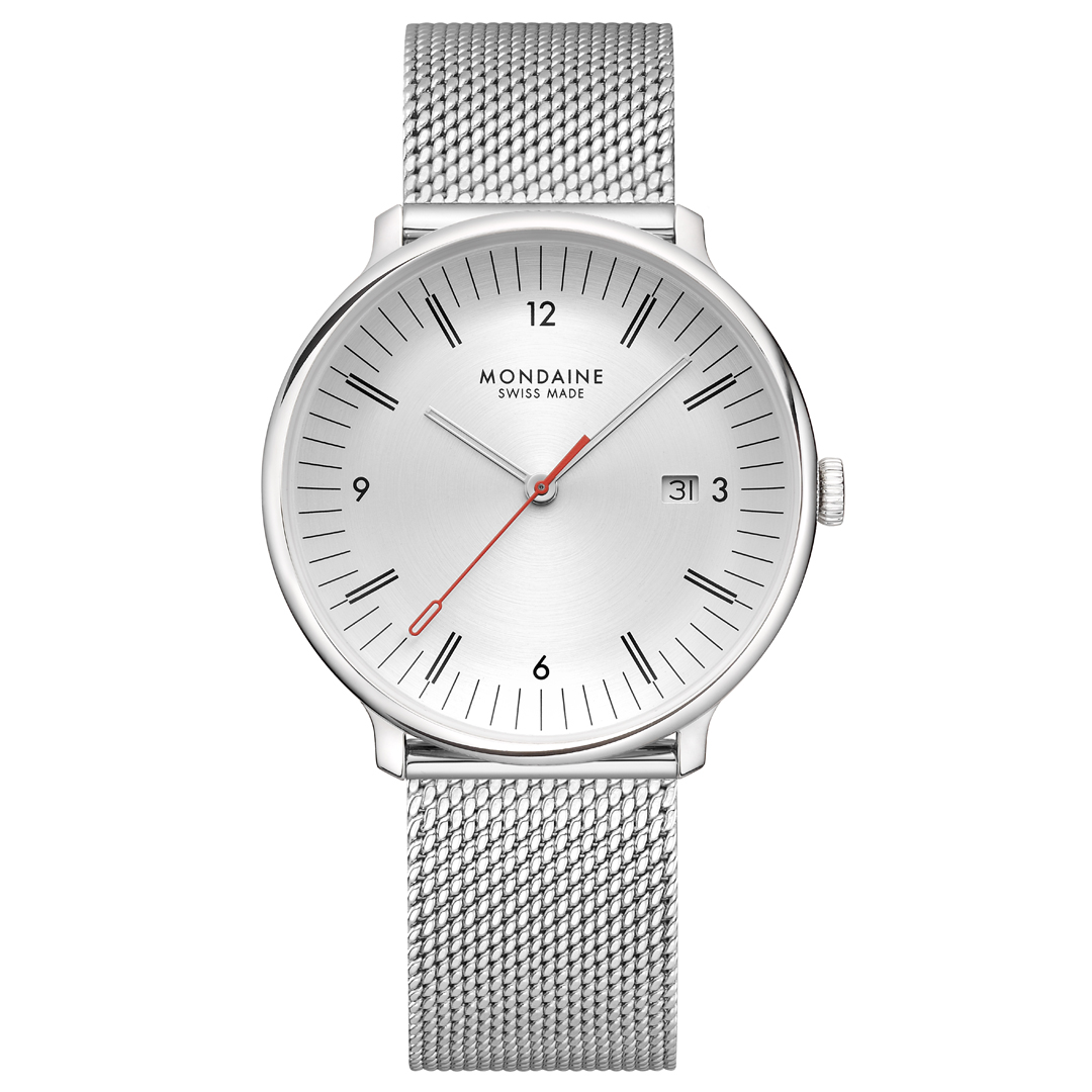 Doppio Edelstahl, 41 mm