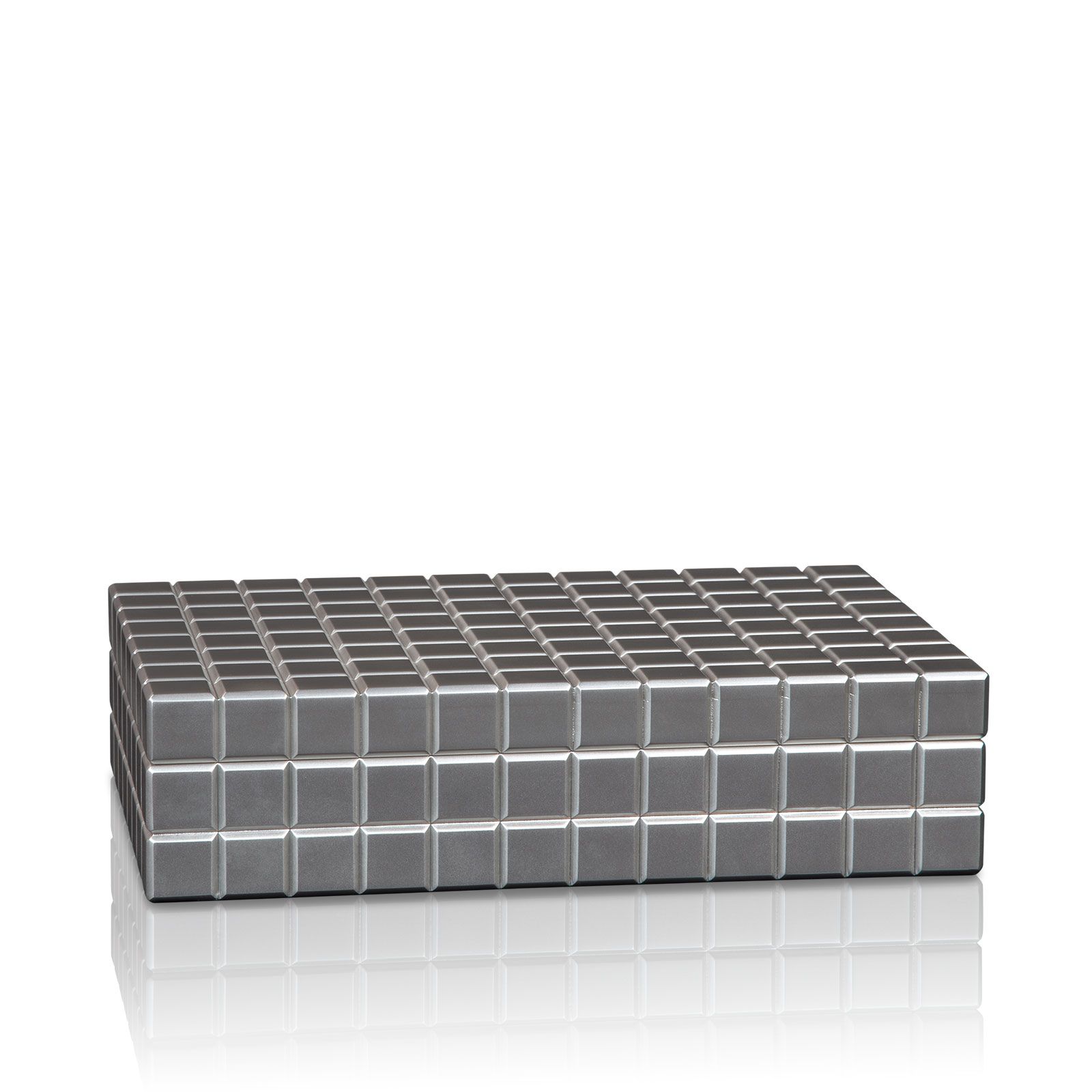 Heisse & Söhne Uhrenbox Dover 10 - Anthrazit Silber