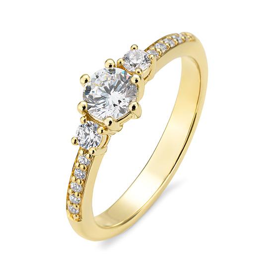 Verlobungsring 0.70 ct. G/if - 41064410