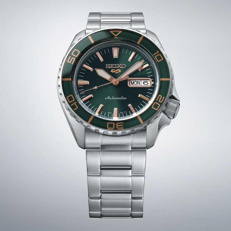 Seiko 5 Sports SKX HDB005K1 Tweed Green