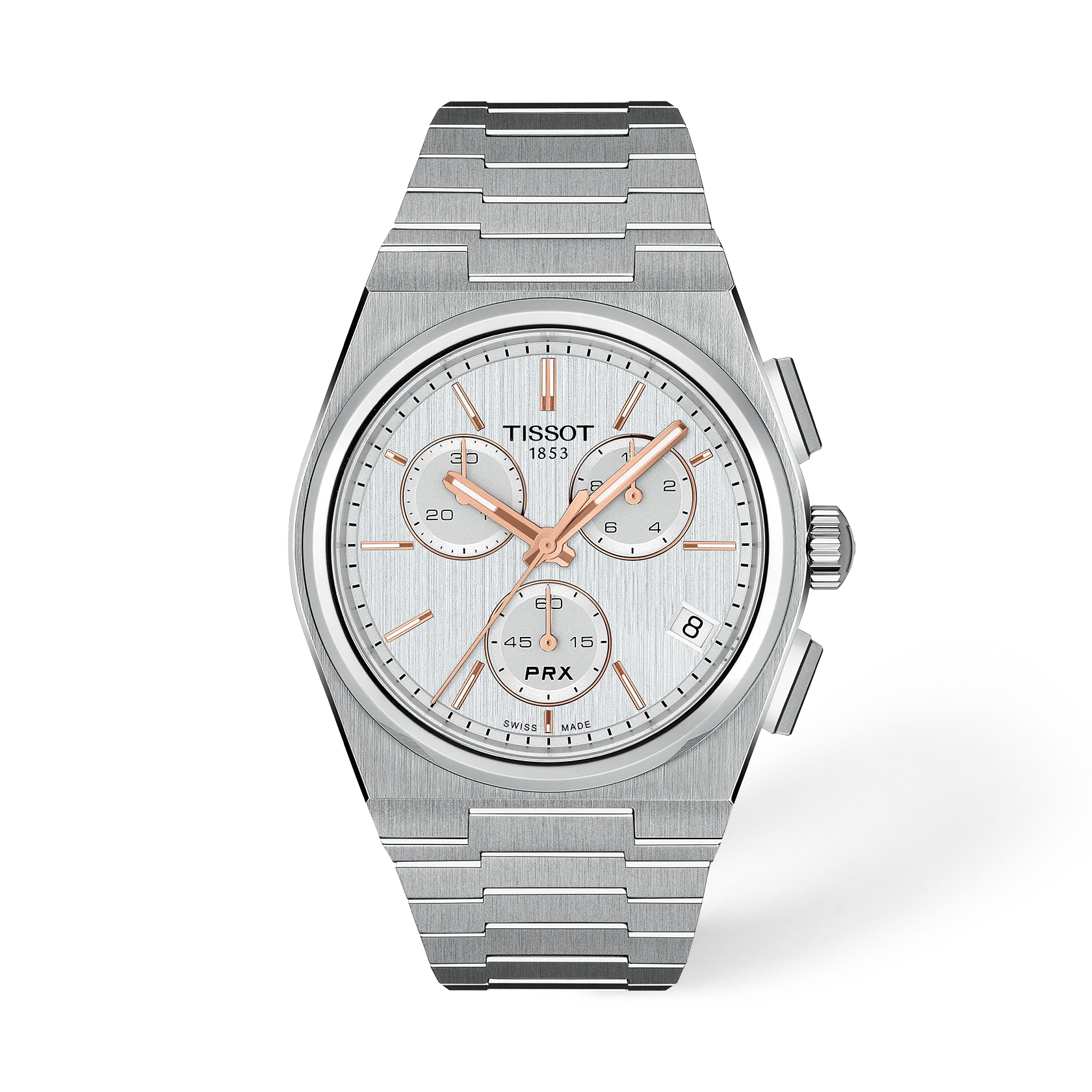 Tissot PRX Chronograph 41mm silberfarben