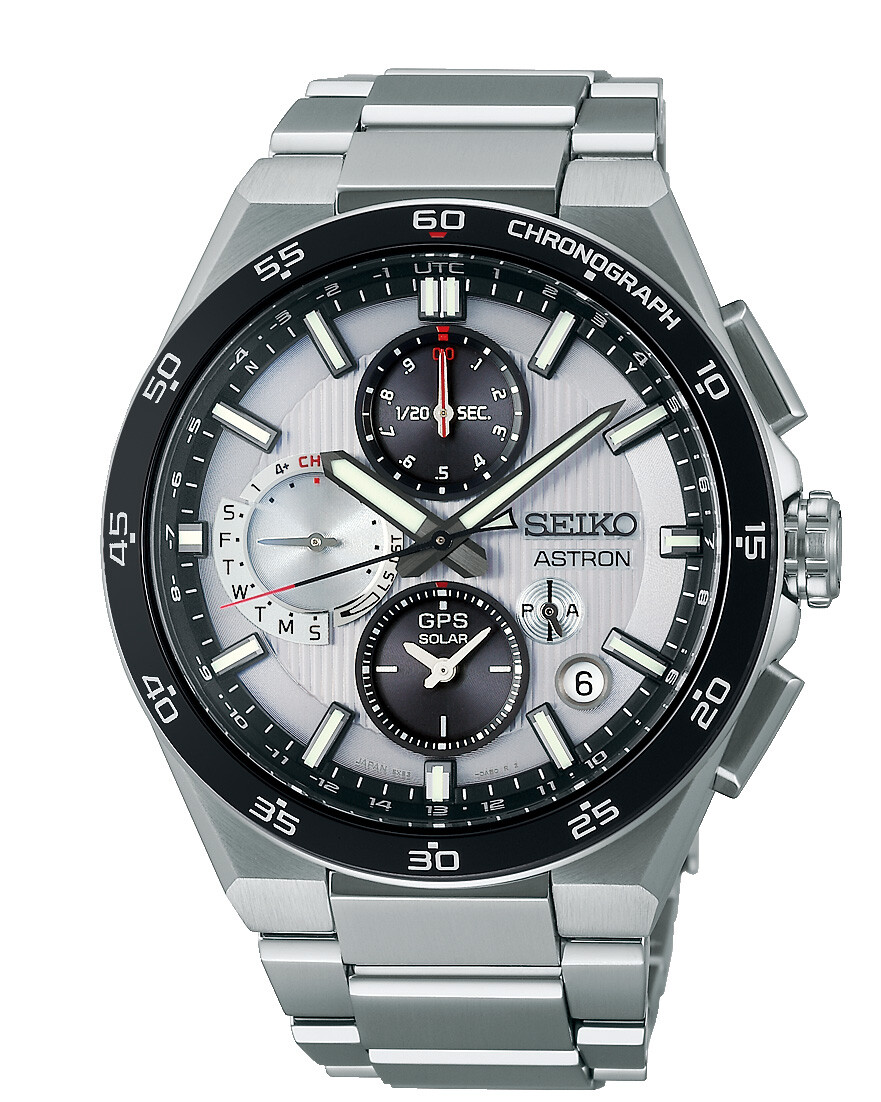 Seiko Astron GPS Solar Dual Time Chronograph SSH153J1