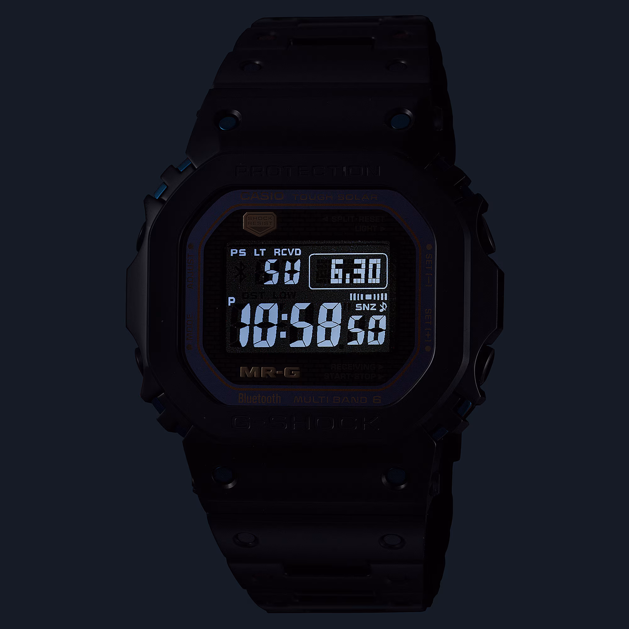 Casio G-SHOCK MR-G MRG-B5000BA-1DR Titanium Bluetooth Solar