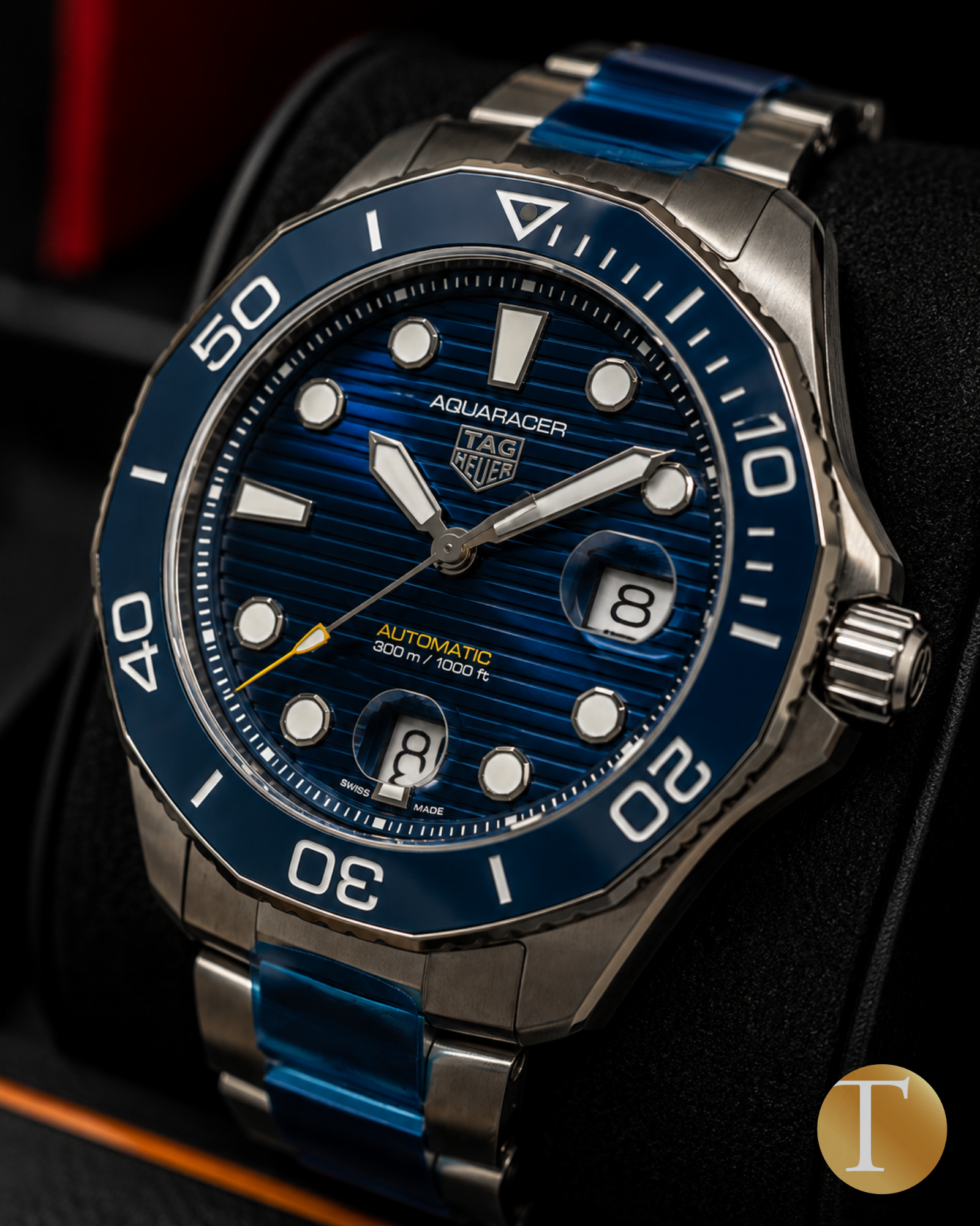 TAG Heuer Aquaracer Professional 300 Automatic Blau – Pre-Owned