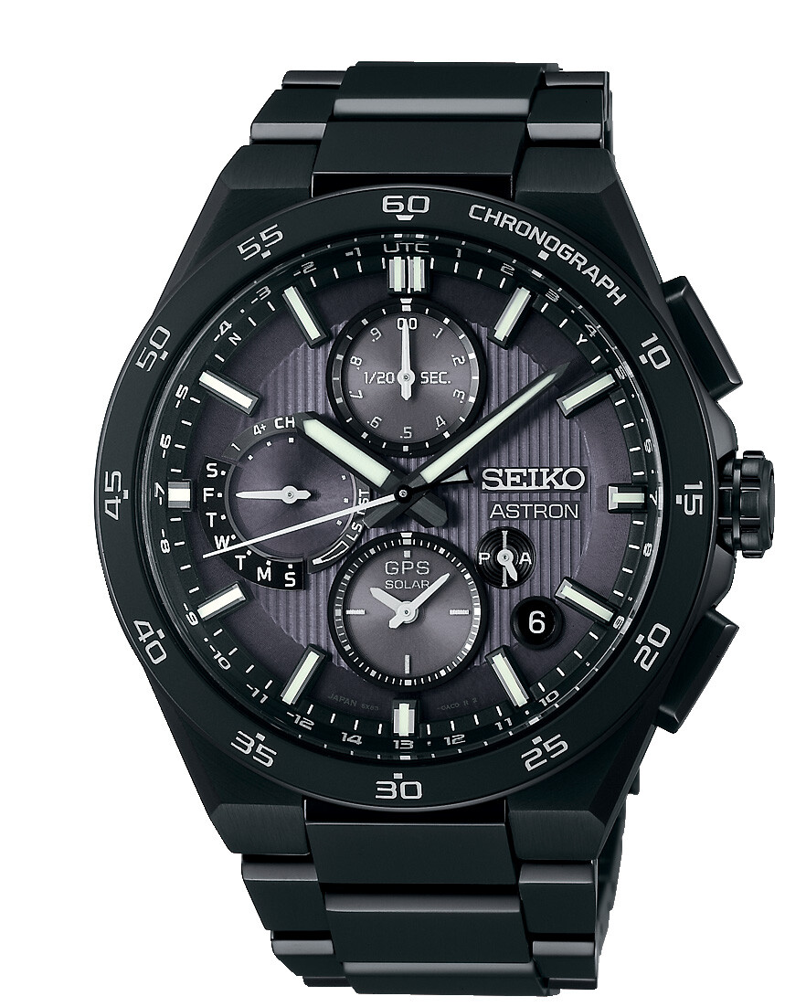 Seiko Astron GPS Solar Dual Time Chronograph SSH155J1