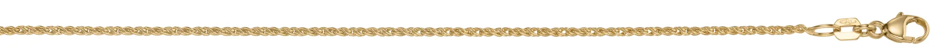 Doppelanker linksgedreht, 1.4 mm 750/18 Karat Gold 8010/42