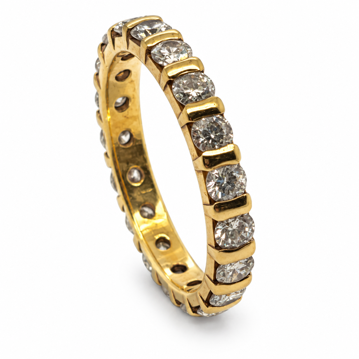 Alliance-Ring 18 Karat Gelbgold 1.36 ct – Referenz DR-000103