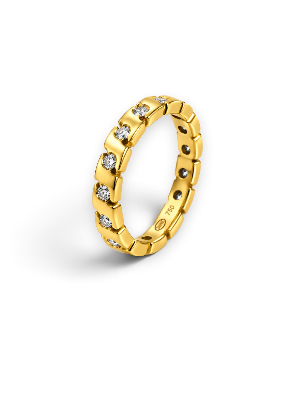 Alliance-Ring 18 Karat Gelbgold 0.40 ct – Referenz DR-000100