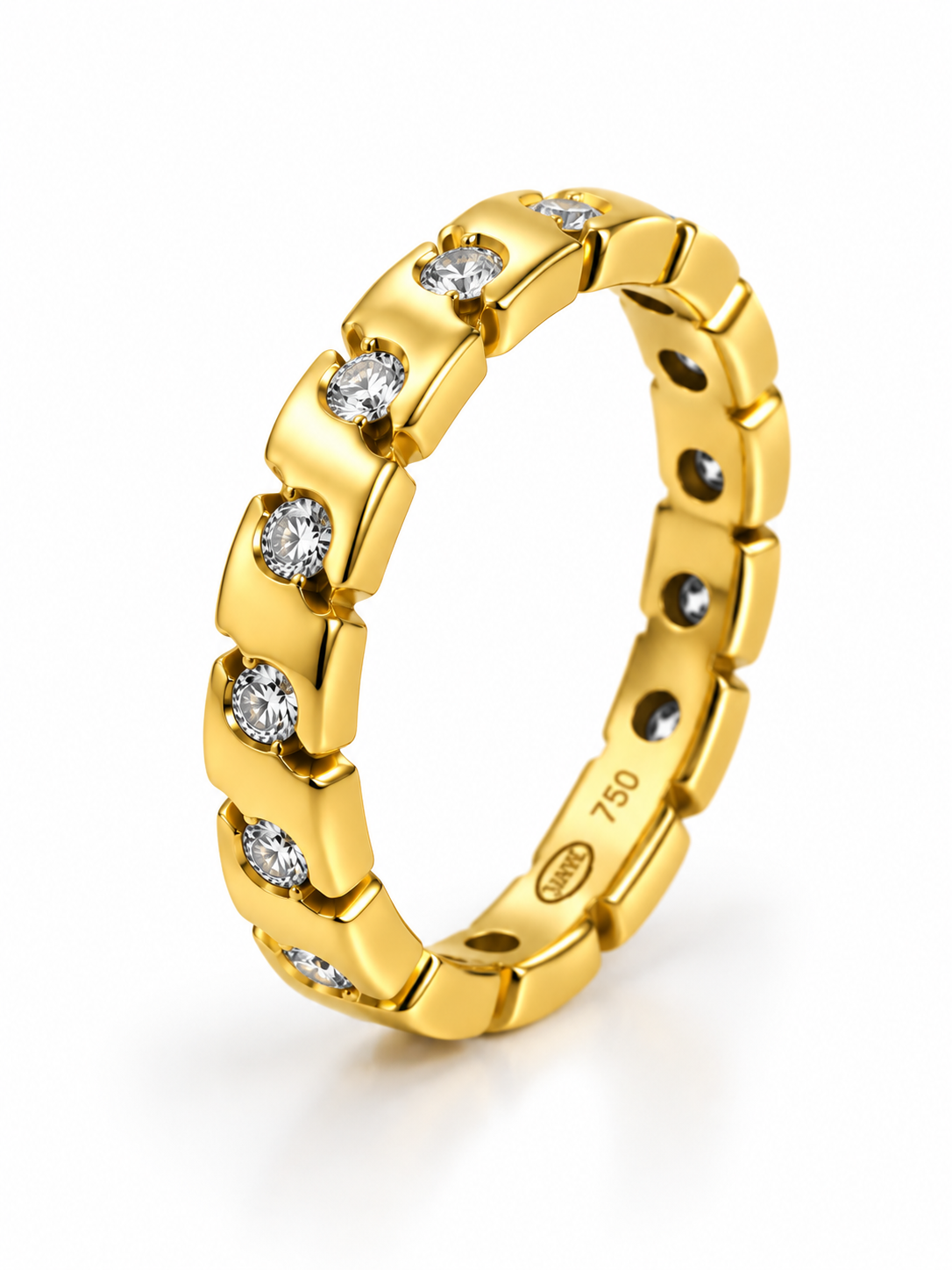 Alliance-Ring 18 Karat Gelbgold 0.40 ct – Referenz DR-000100