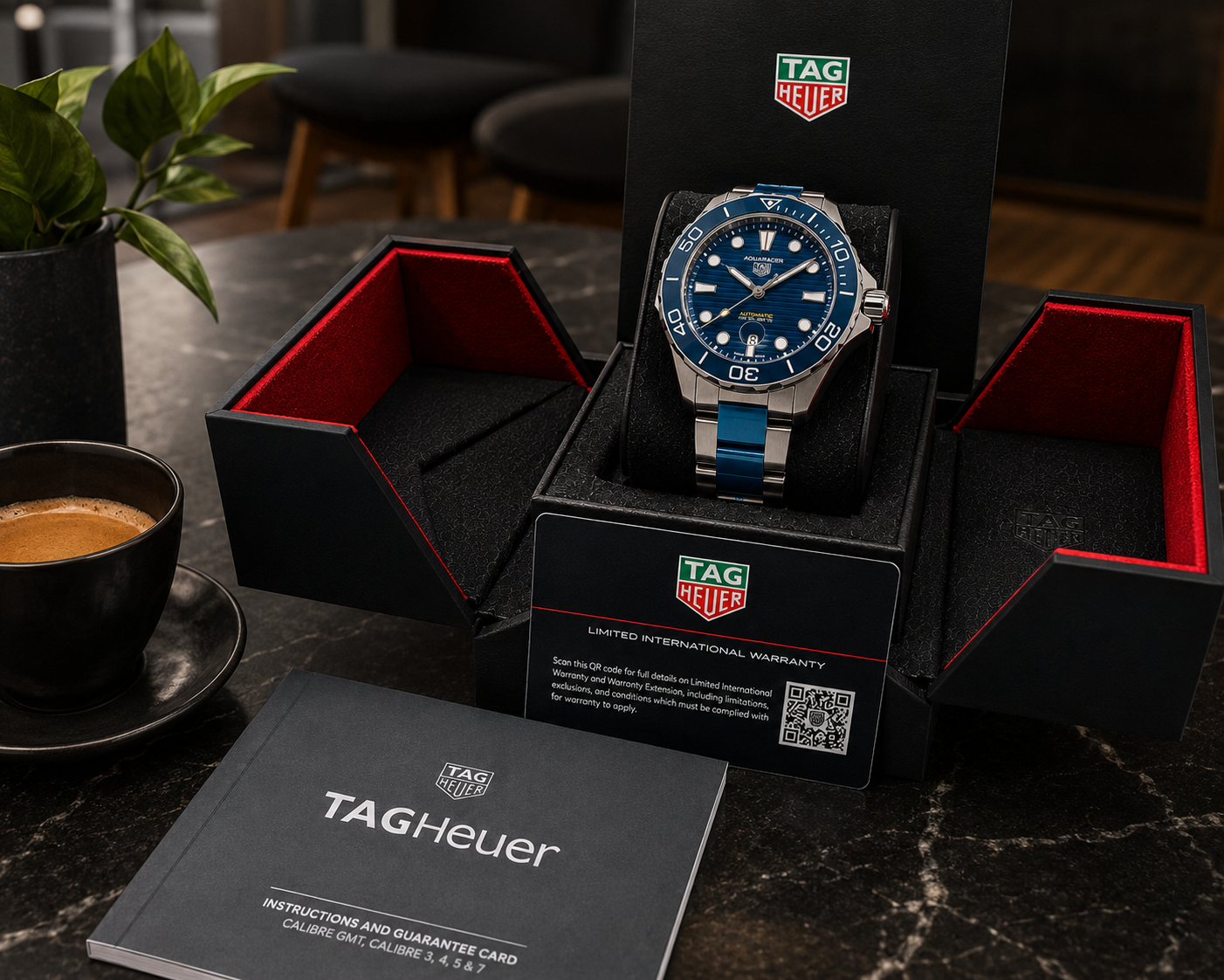 TAG Heuer Aquaracer Professional 300 Automatic Blau – Pre-Owned