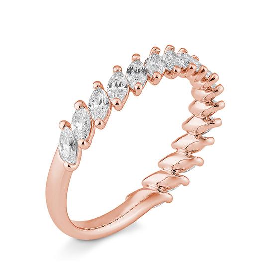 Memoire Navette schmal 1.05 ct. G/if 60% ausgefasst - 41062970