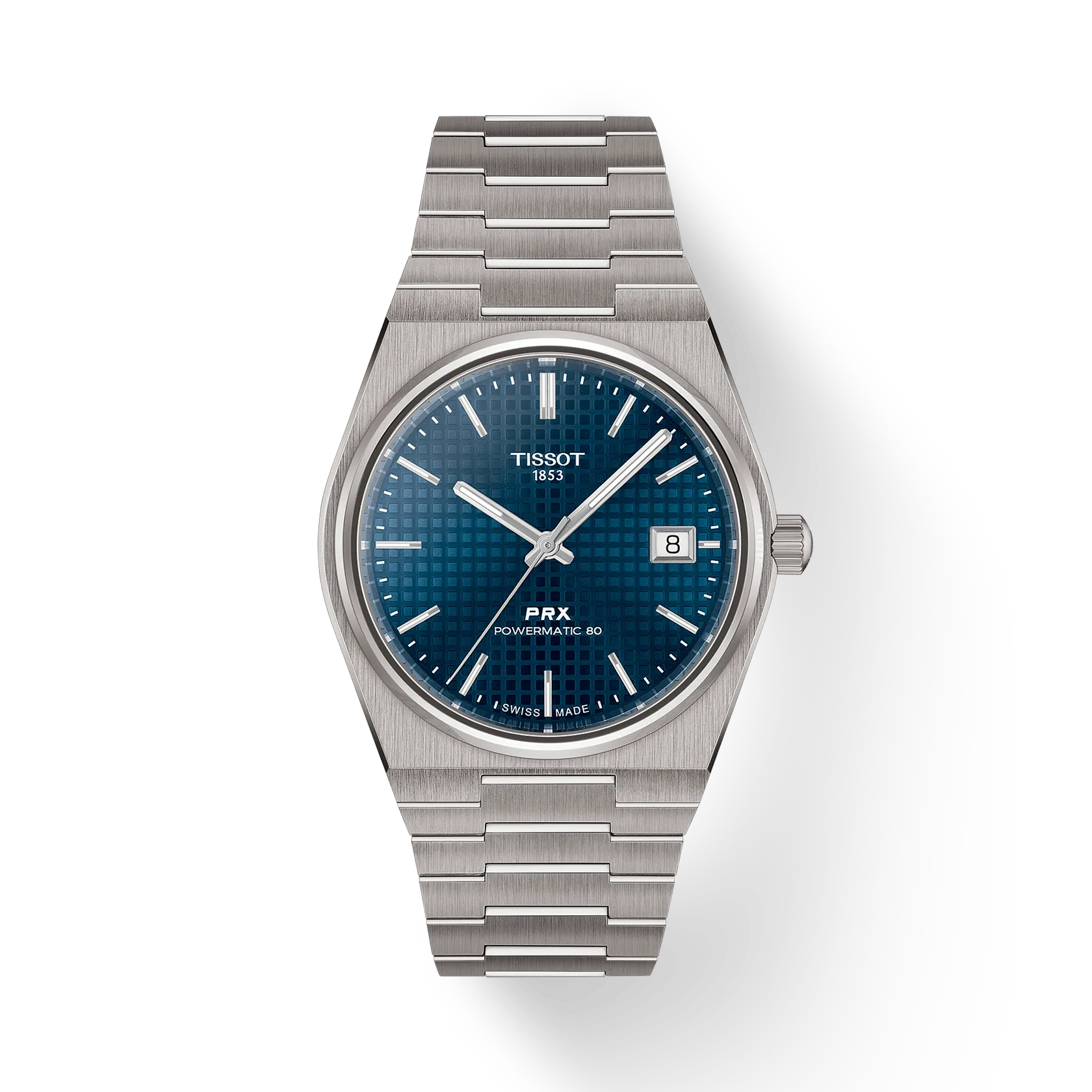 Tissot PRX Titan 38 mm Blau Powermatic 80 T137.807.44.041.00