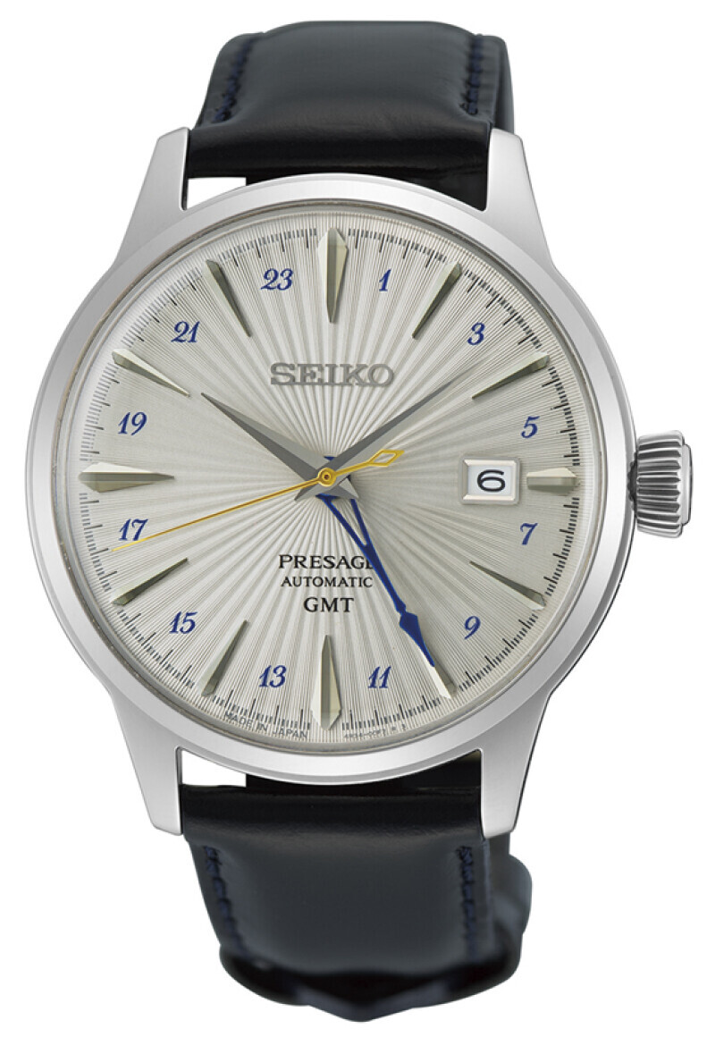Seiko Presage Cocktail Time "Silver Bullet" GMT