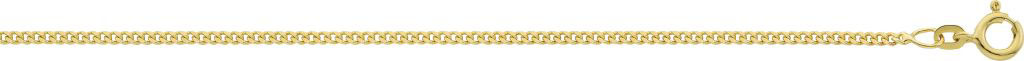 Panzerkette, 1.7 mm 375/9 Karat Gold 1430/38