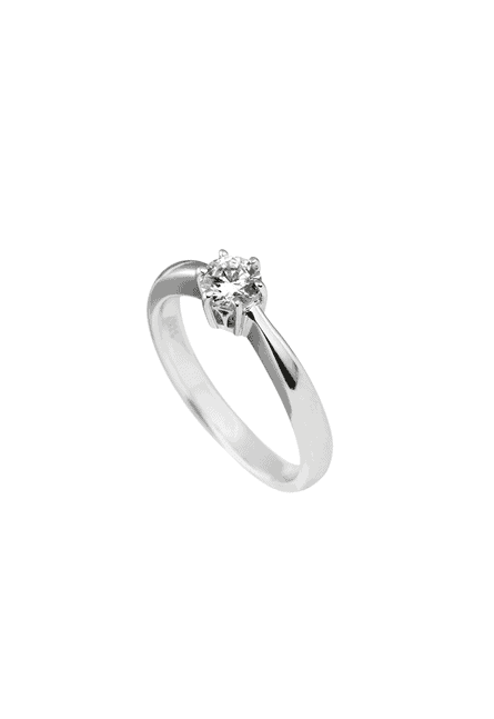 Solitär Ring Silber 0.5 ct. Zirkonia