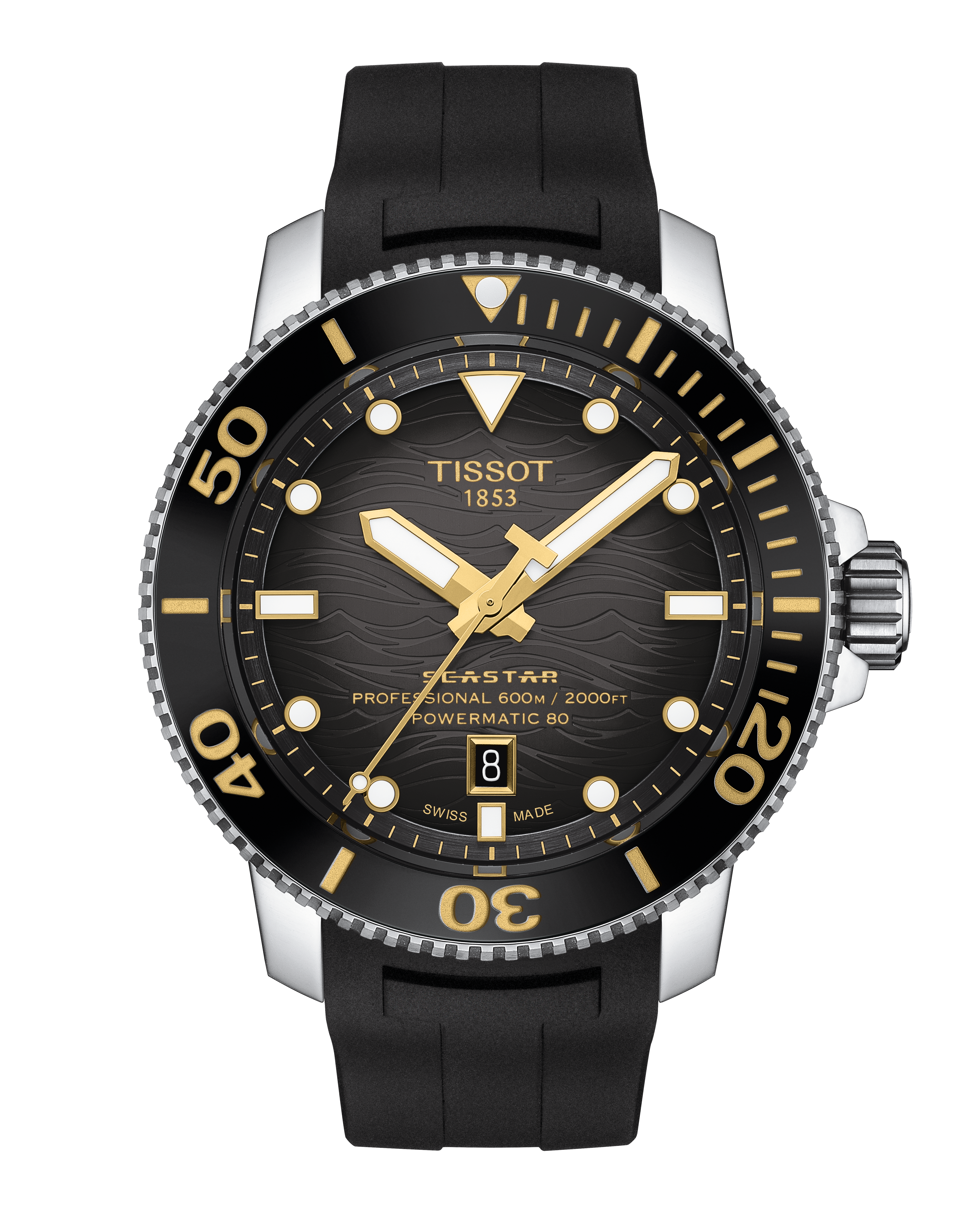 Tissot Seastar 2000 Professional Powermatic 80 Taucheruhr 46 mm