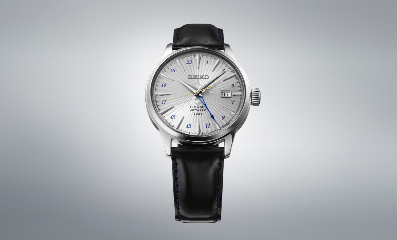 Seiko Presage Cocktail Time "Silver Bullet" GMT