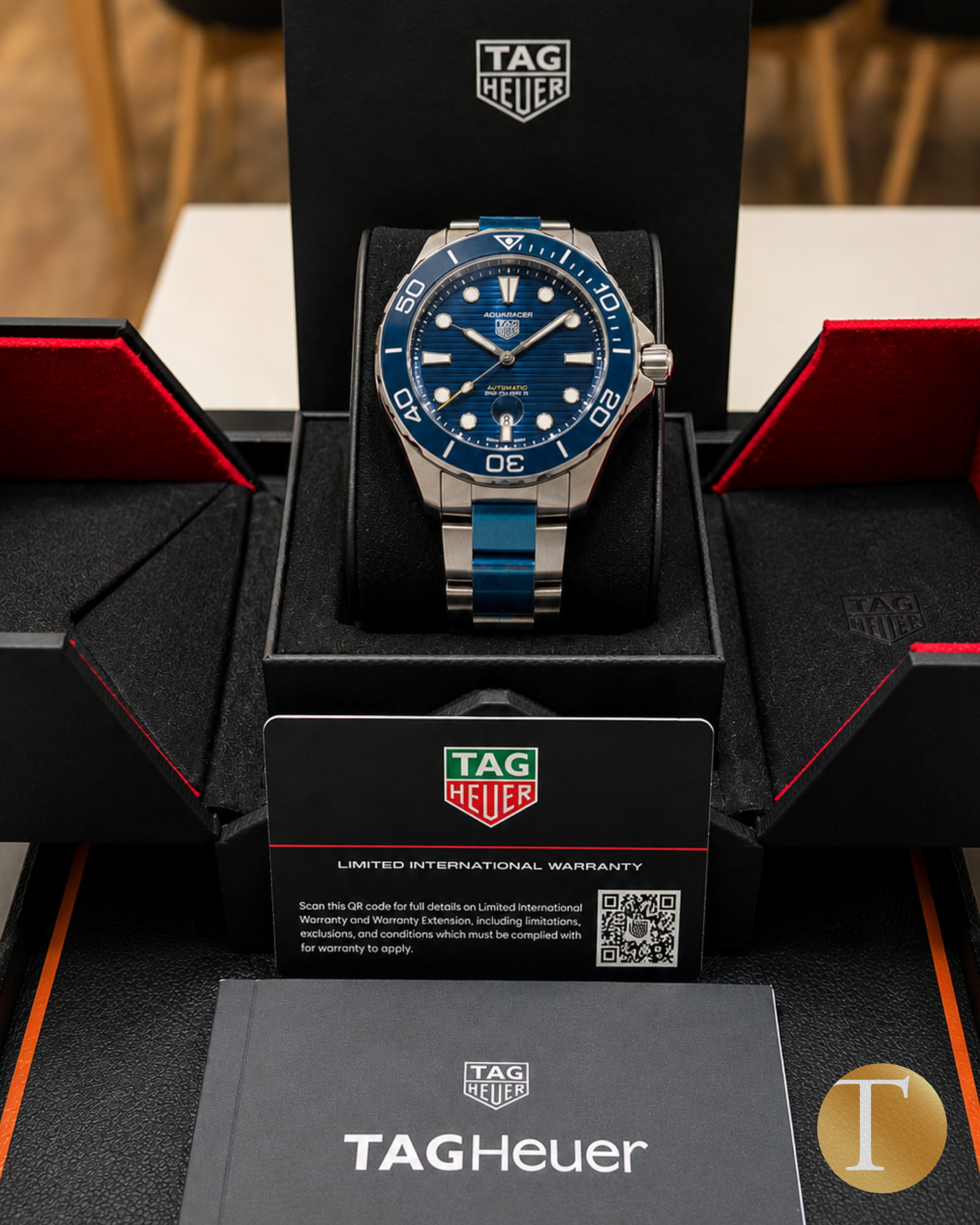 TAG Heuer Aquaracer Professional 300 Automatic Blau – Pre-Owned