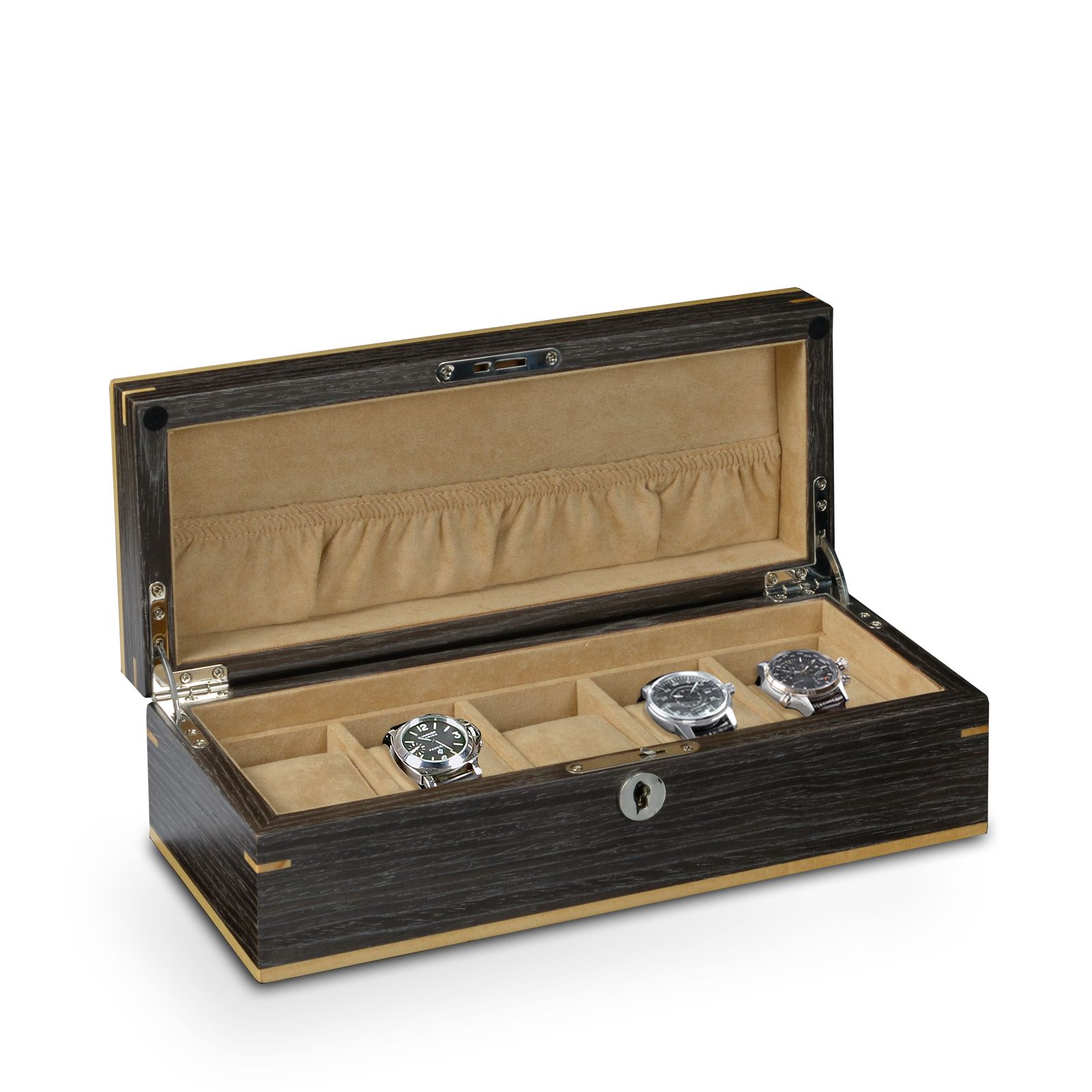 Heisse & Söhne Uhrenbox Aberdeen 5 - Ginko