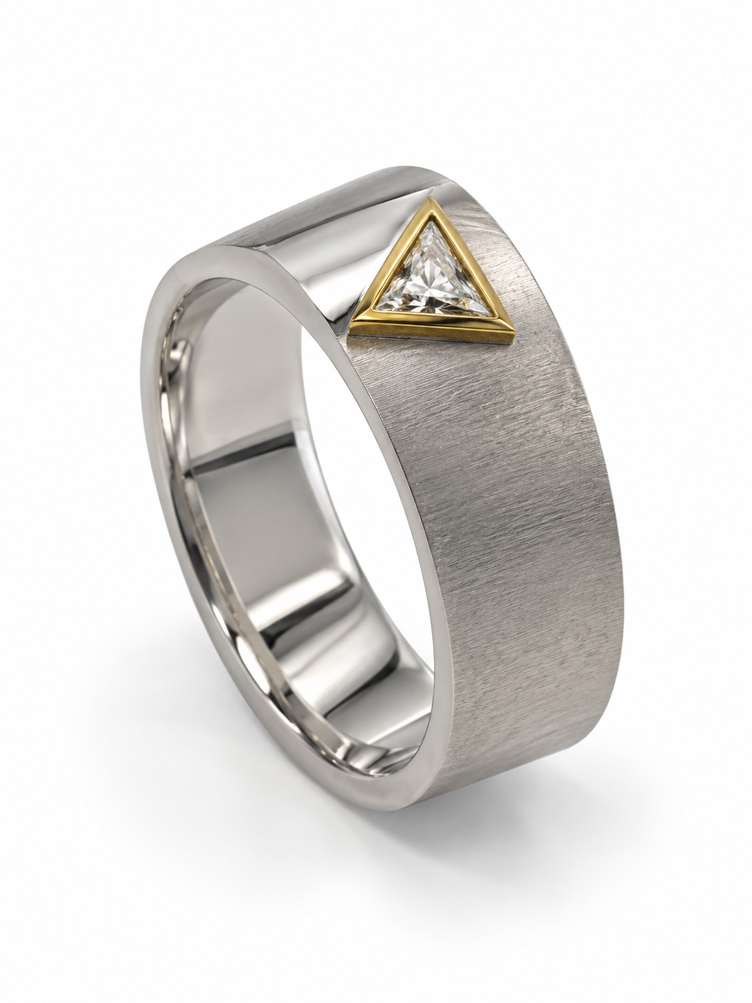 Goldring 18 Karat Weissgold 0.25 ct – Referenz DR-000097