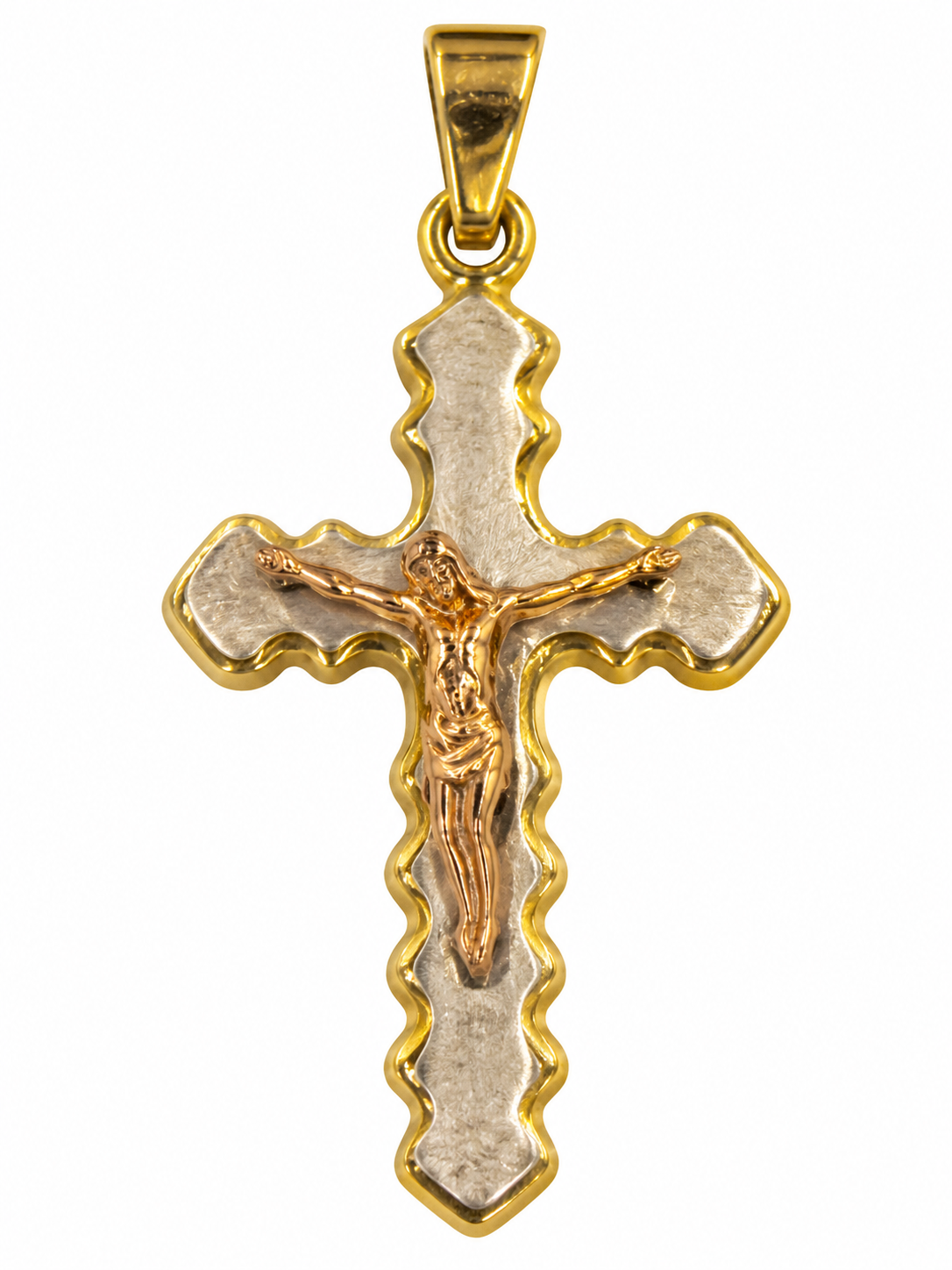Kreuz Gelbgold 750