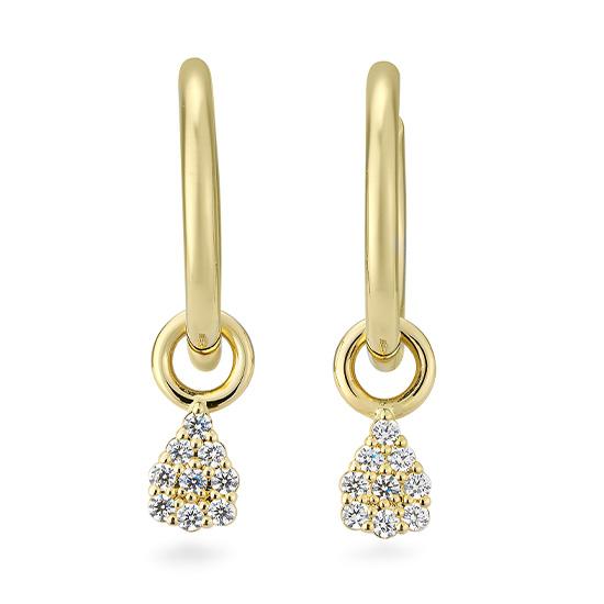 Breuning Brillant-Creolen 0,27 ct. – Gold