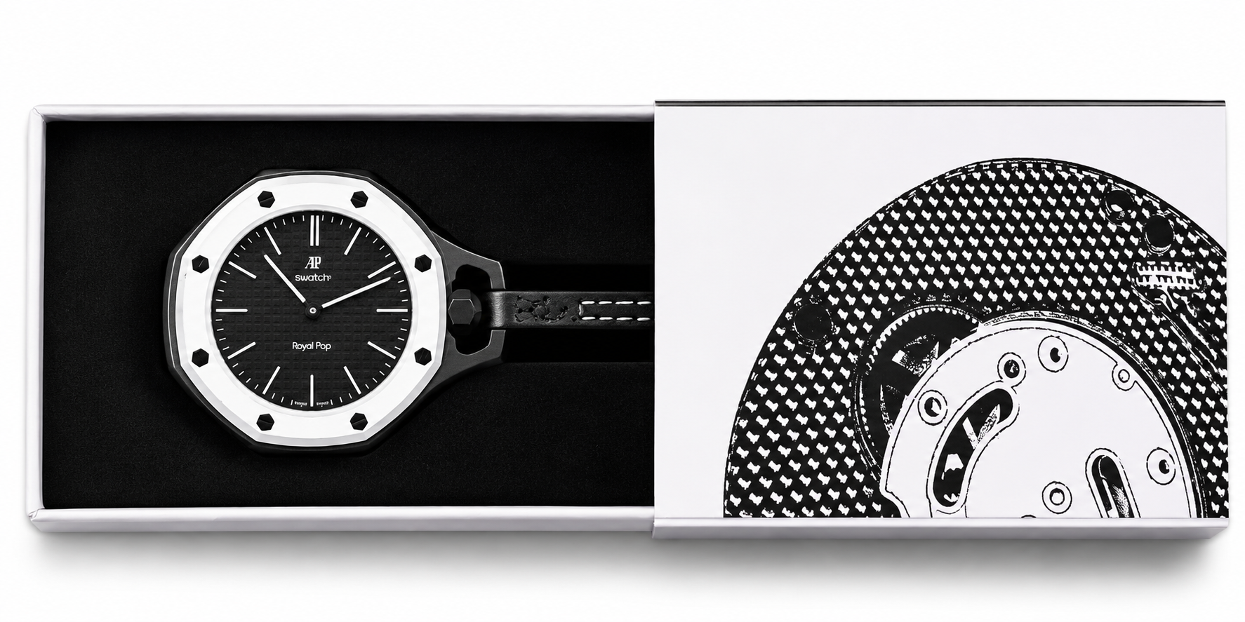 Audemars Piguet × Swatch Royal Pop Ocho Negro
