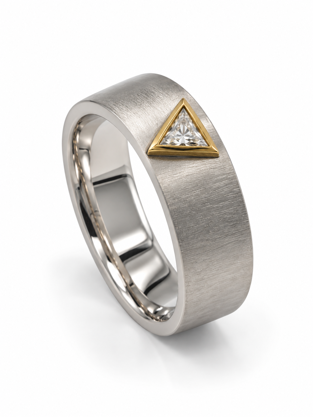 Goldring 18 Karat Weissgold 0.25 ct – Referenz DR-000097