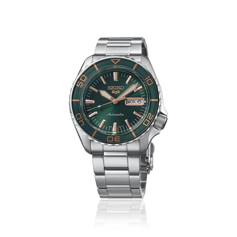 Seiko 5 Sports SKX HDB005K1 Tweed Green