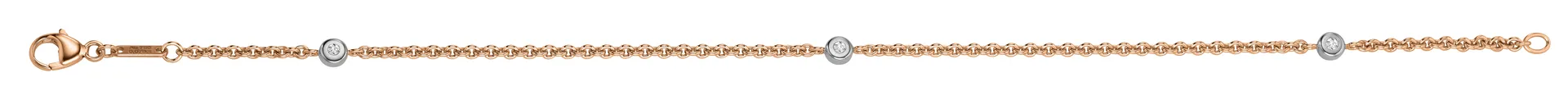 Anker RG mit WG Fassungen 750/18 Karat Gold 521/19