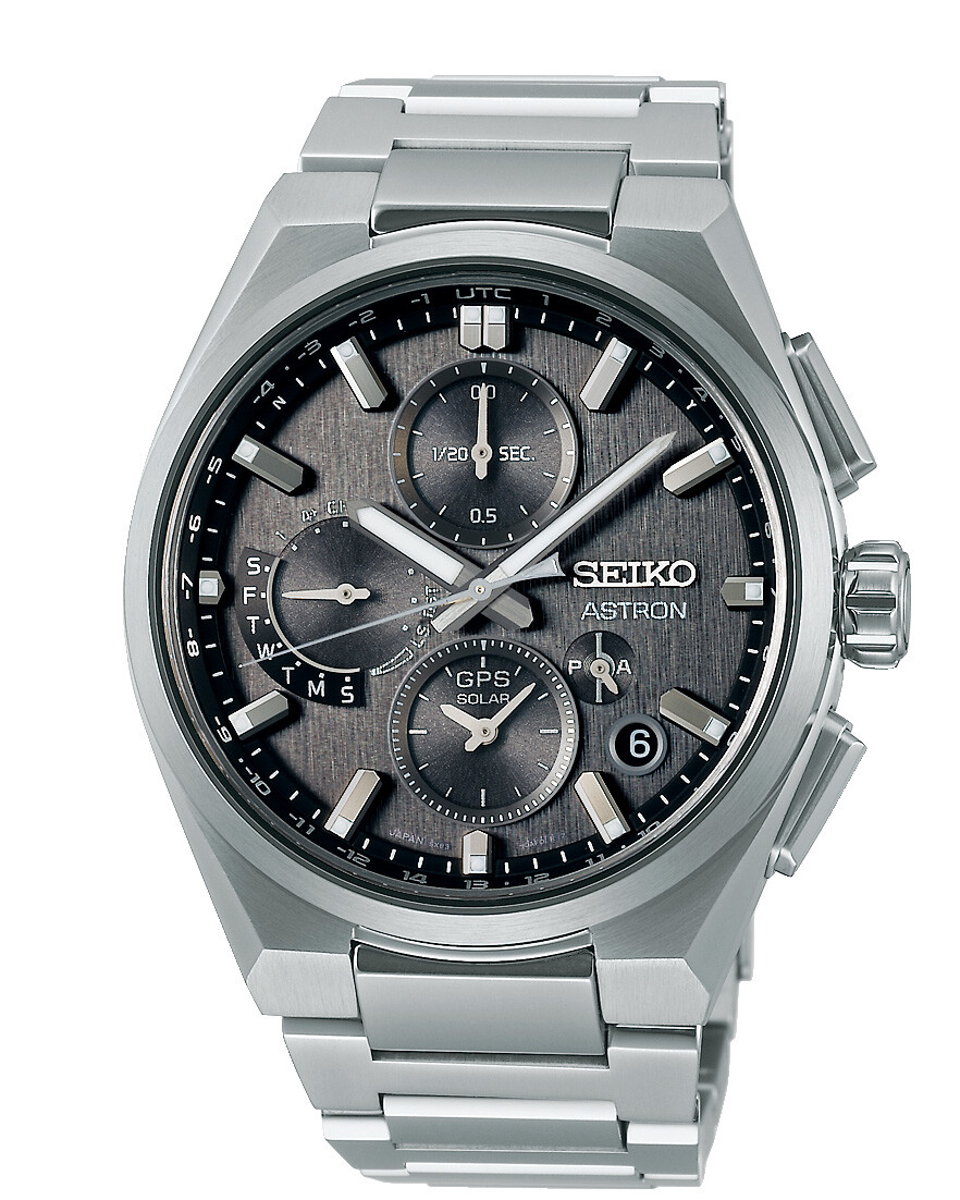 Seiko Astron GPS Solar Dual Time Chronograph SSH163J1