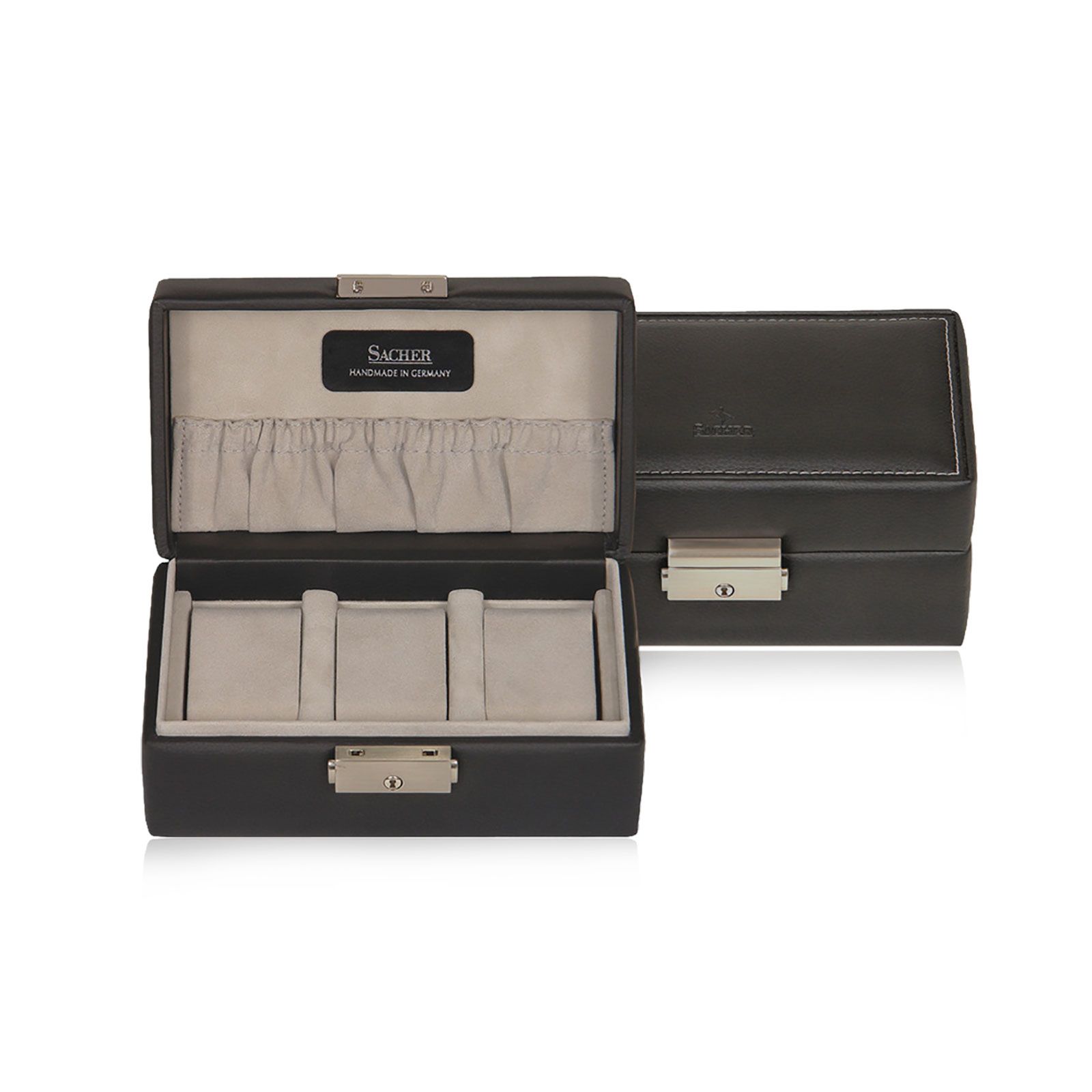 Sacher Uhrenbox Tamigi 3 - Schwarz
