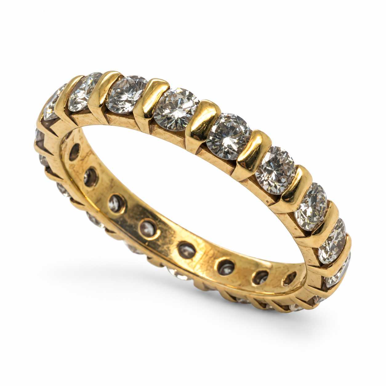 Alliance-Ring 18 Karat Gelbgold 1.36 ct – Referenz DR-000103