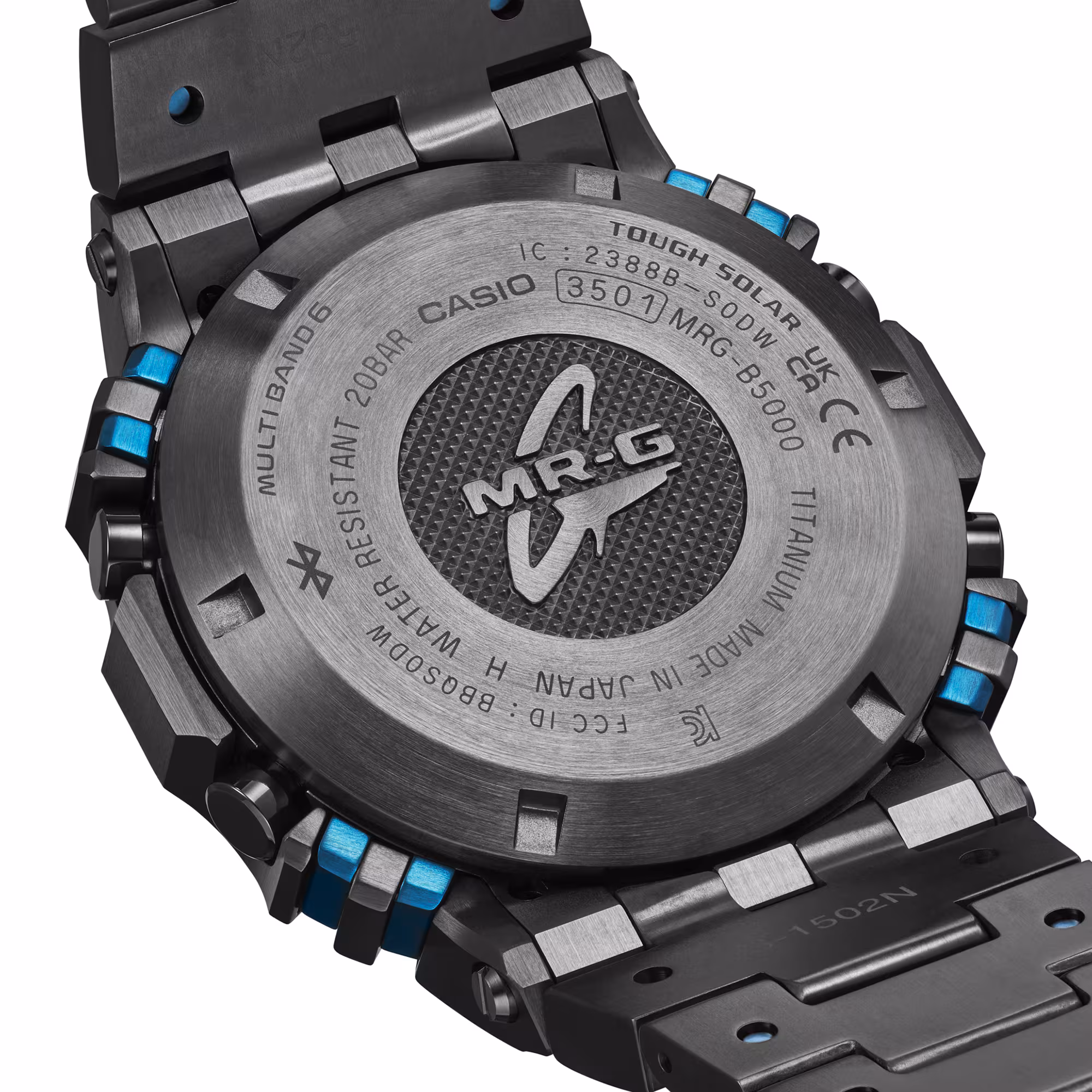 Casio G-SHOCK MR-G MRG-B5000BA-1DR Titanium Bluetooth Solar