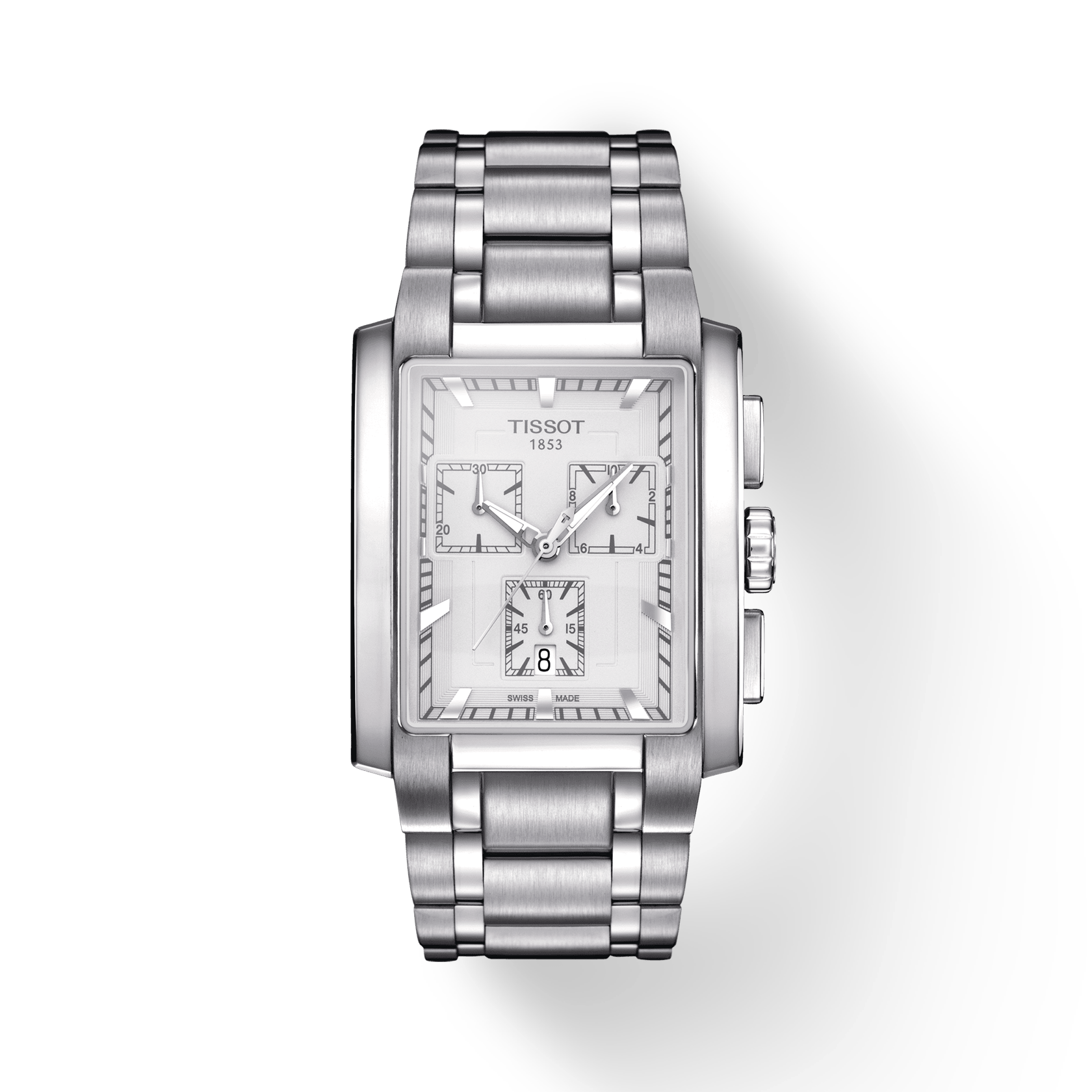 Tissot TXL Chronograph Gent Silber Grau Edelstahl T061