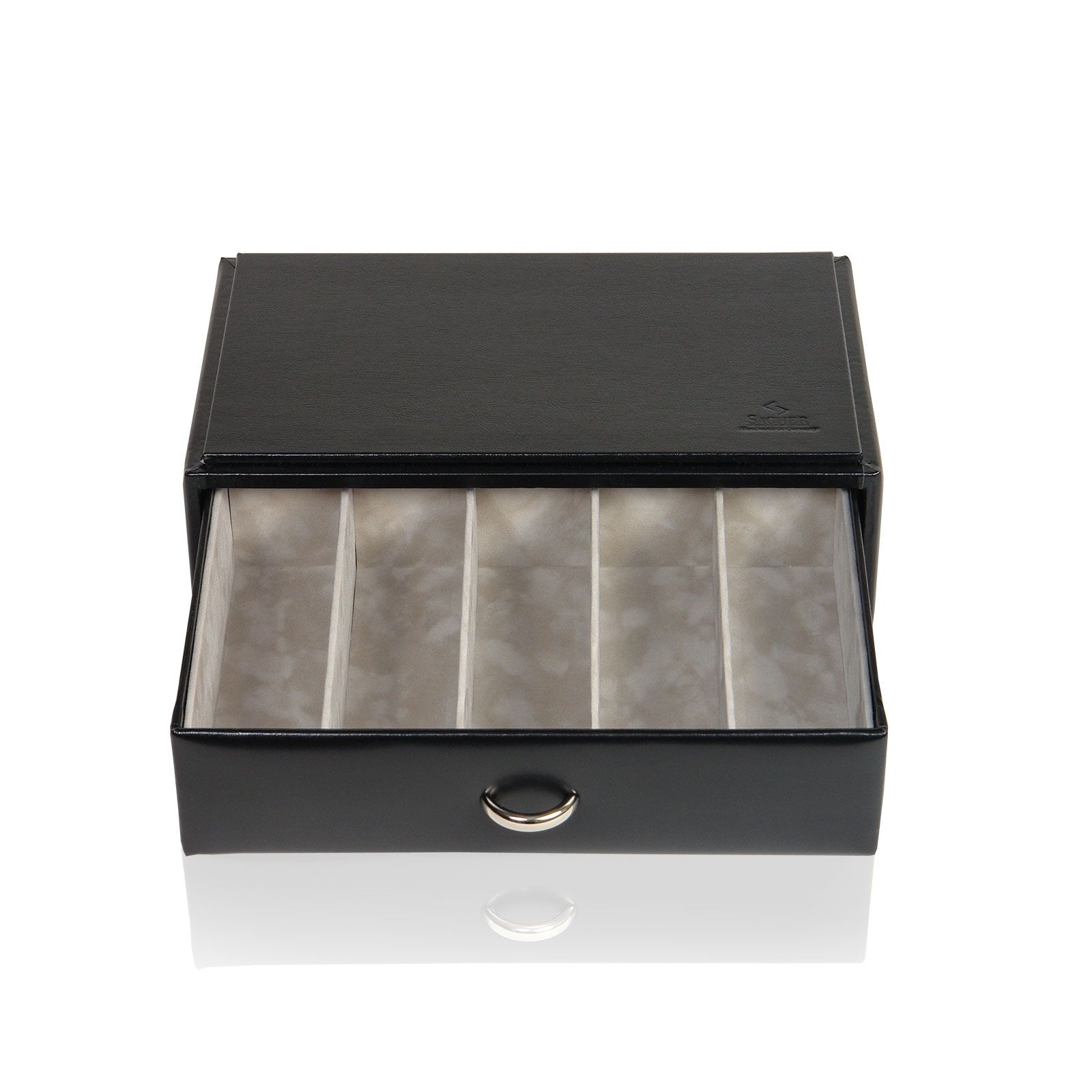 Sacher Schmuckkästchen Vario / Brillenbox - Schwarz