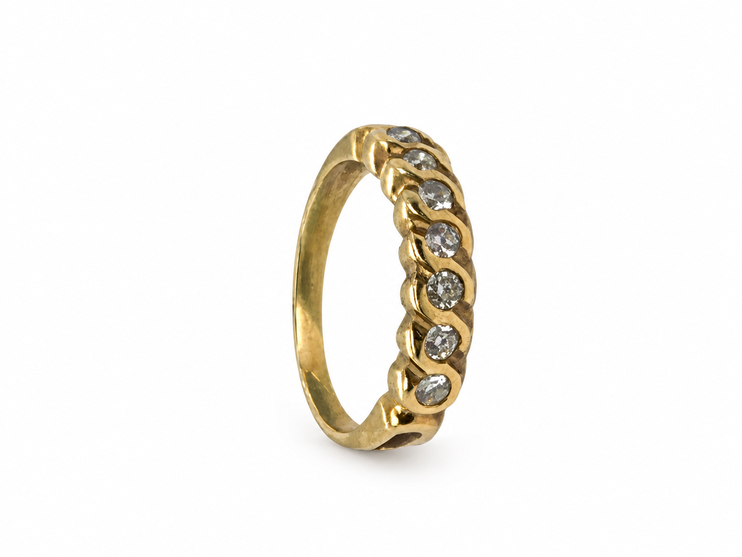 Alliance-Ring 18 Karat Gelbgold 0.25 ct – Referenz DR-000104