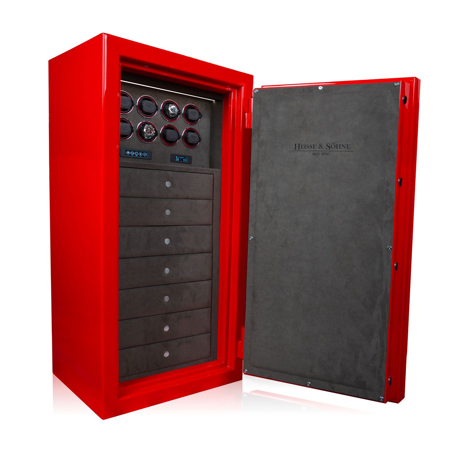 Heisse & Söhne Uhrenbeweger Tresor Roosevelt H4 - 8 Module WG1
