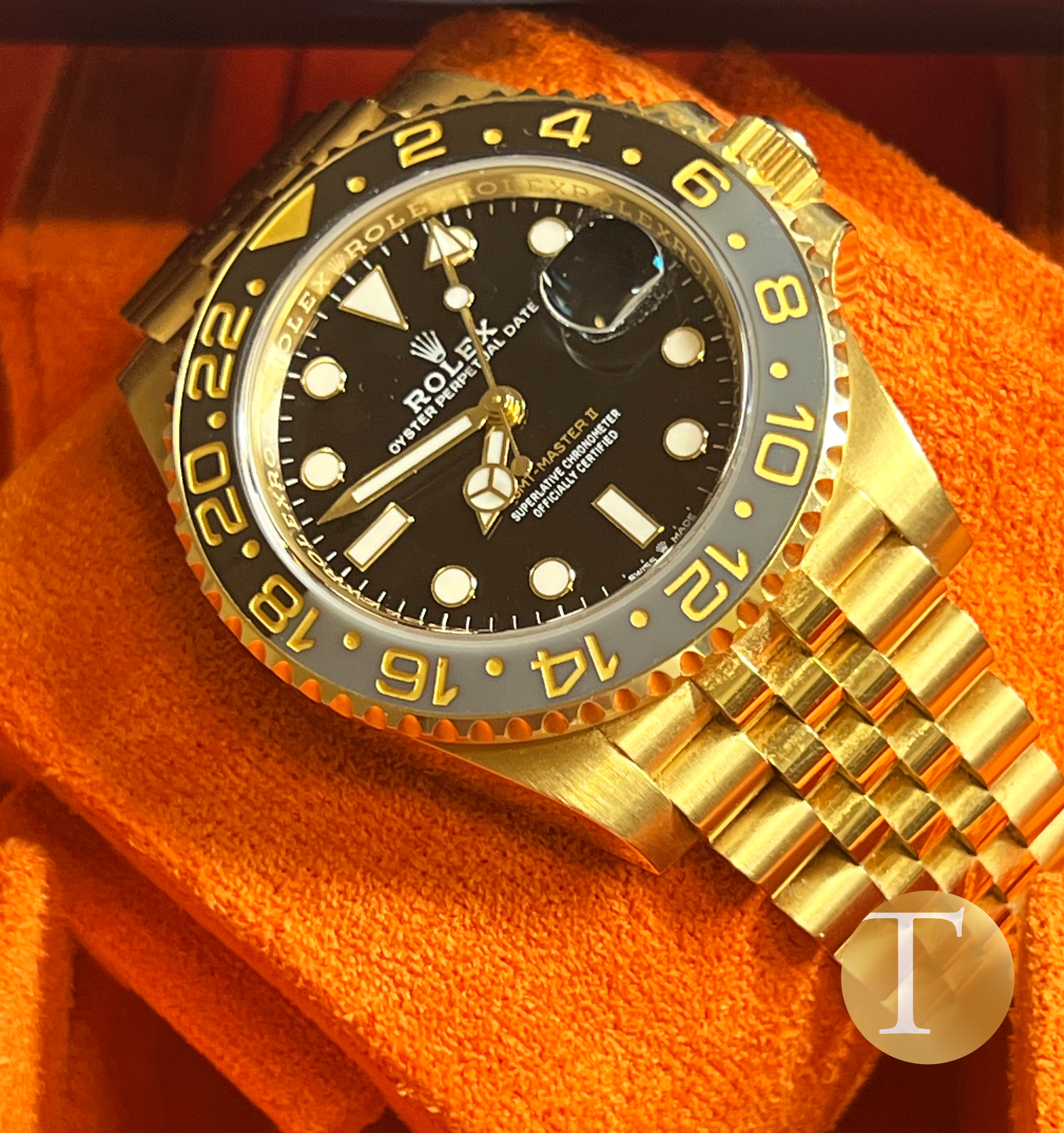 Rolex GMT-Master II Gold Full Set 2023
