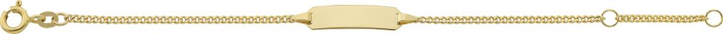 Panzer geschliffen, 1.7 mm 585/14 Karat Gold 9470/14