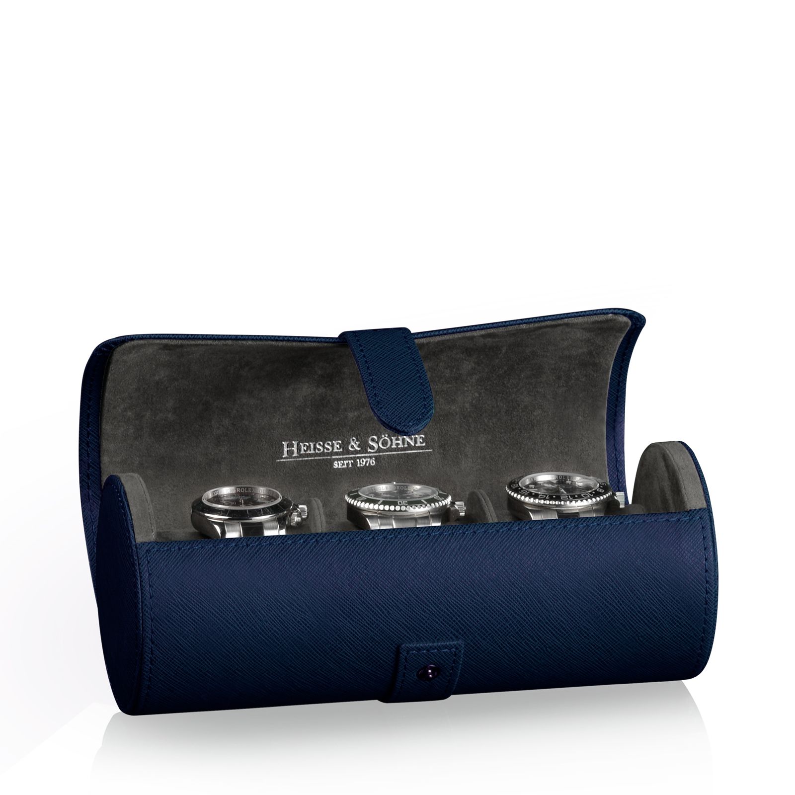 Heisse & Söhne Uhrenrolle Rondo 3 - Blau
