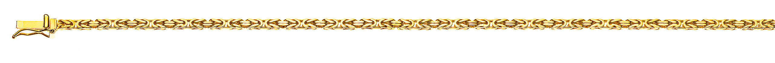 Königskette 750 Karat Gelbgold - 77 cm