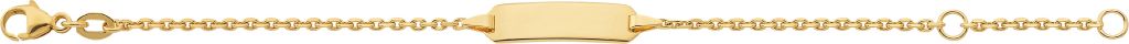 Anker geschliffen, 1.6 mm 750/18 Karat Gold 9512/14